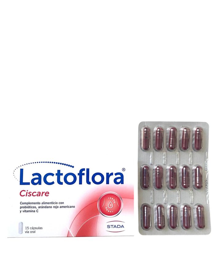 Lactoflora Ciscare 15 Cápsulas Vía Oral