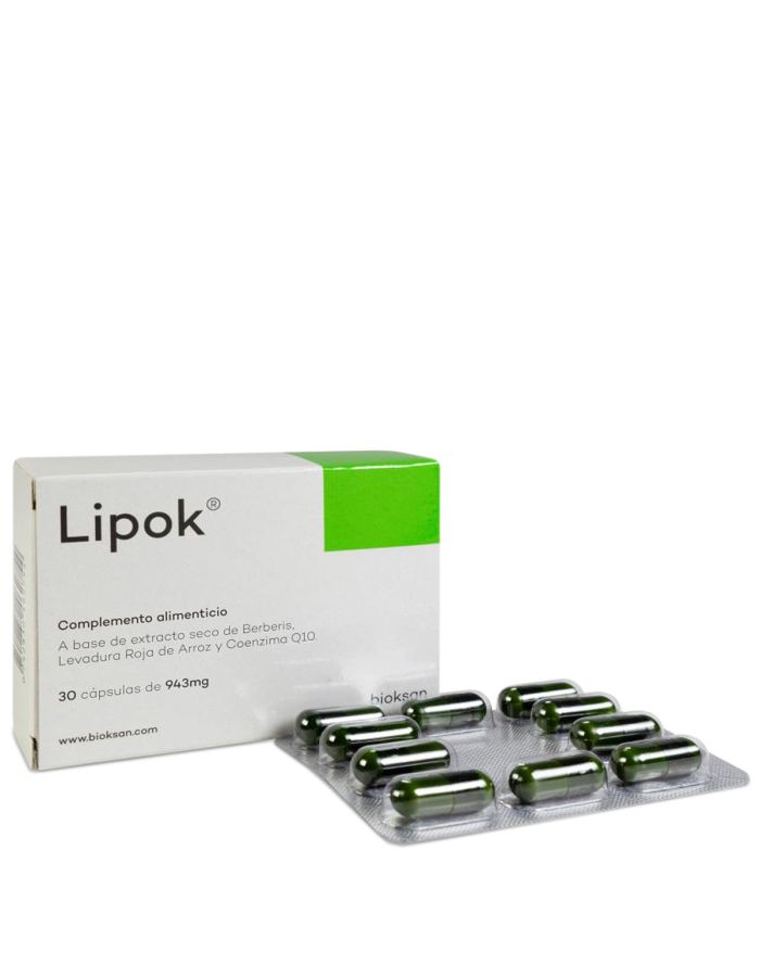 Lipok 30 Cápsulas