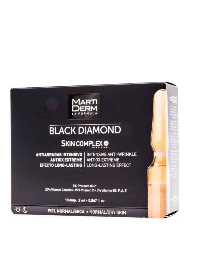 MartiDerm Black Diamond Skin Complex+ 10 Ampollas