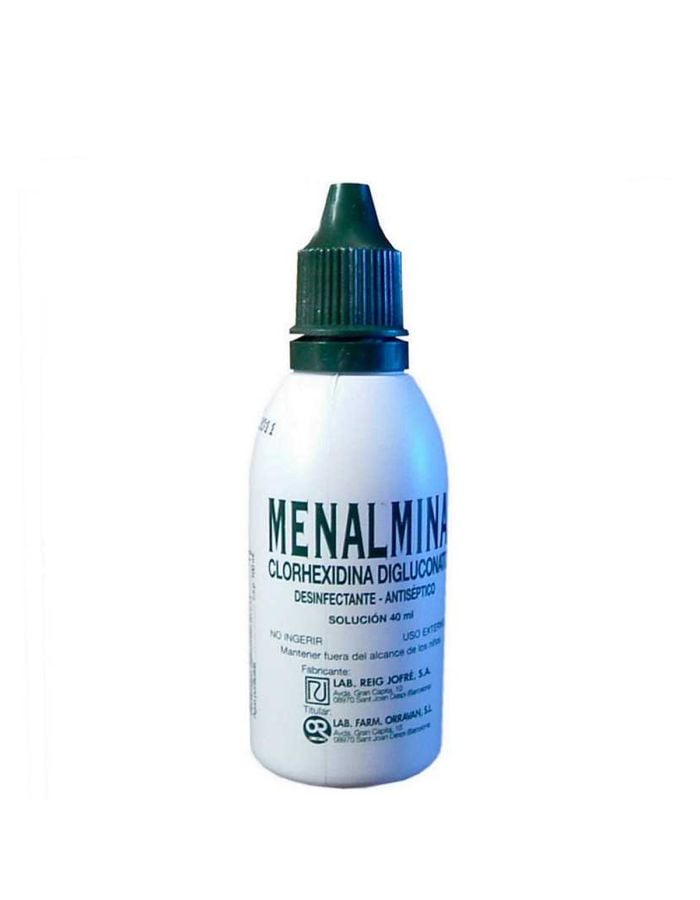 Menalmina Solución Cutánea Clorhexidina 40ml