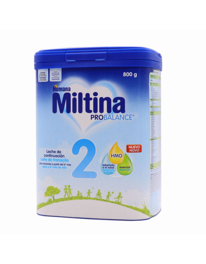 Miltina 2 Probalance Leche de Continuación 800g Humana