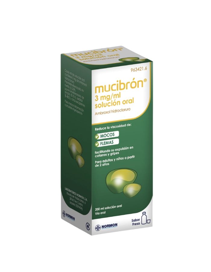 Mucibron 3mg/ml Solución Oral 200ml