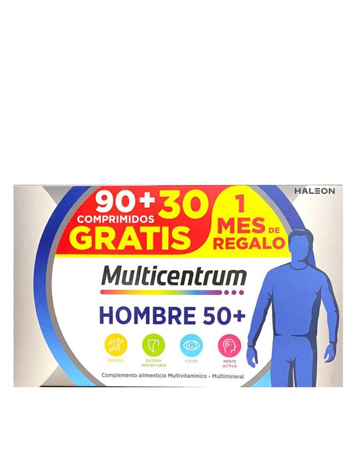 Multicentrum Hombre 50+ 90+30 Comprimidos Pack