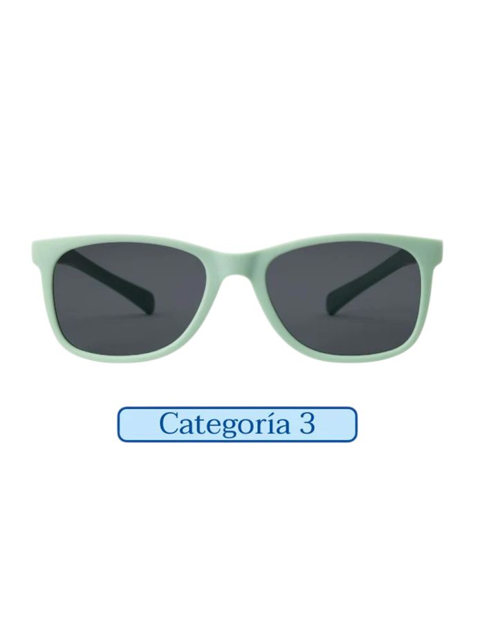 Mustela Gafas de Sol Girasol 3-5 Años Verde 