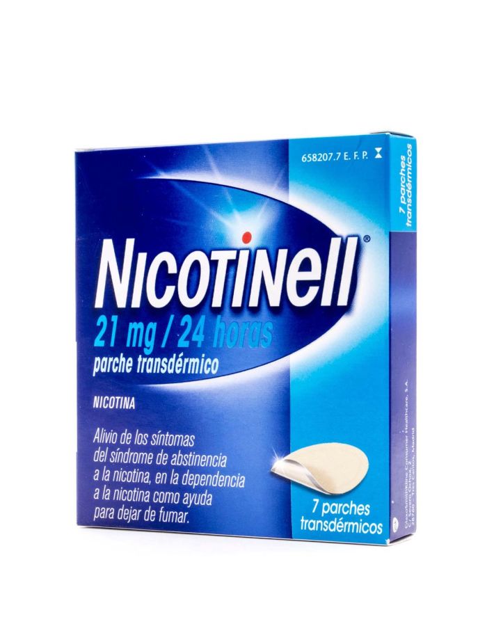 Nicotinell 21 mg/24 horas 7 Parches Transdérmicos-1
