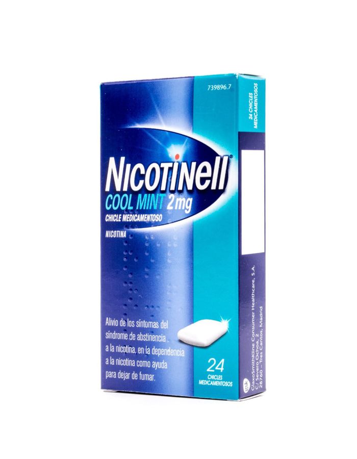 Nicotinell Cool Mint 2 mg 24 Chicles Medicamentosos-1