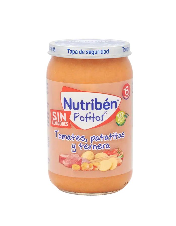 Nutriben Potitos Tomates Patatitas y Ternera 235g