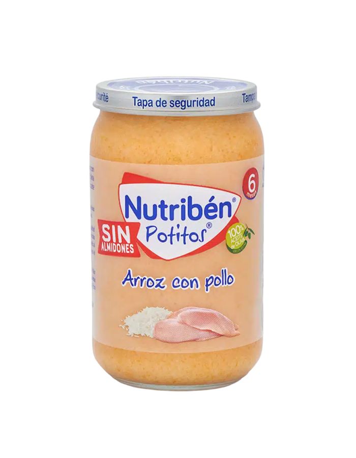 Nutribén Potitos Arroz con Pollo 235g