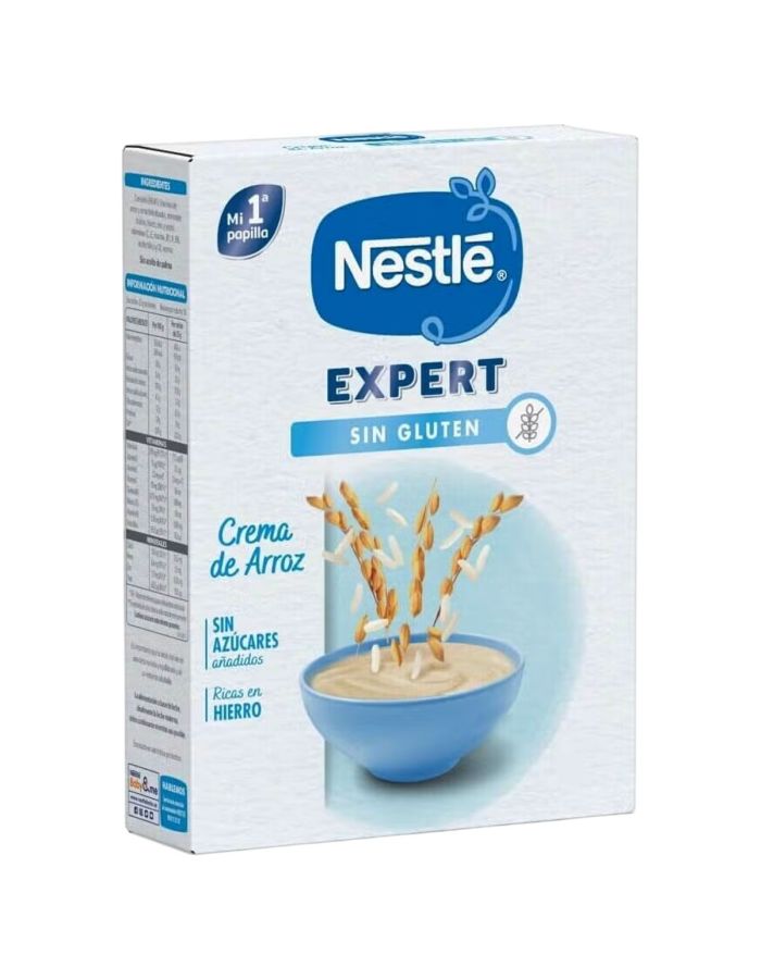 Nestlé Expert Papilla Sin Gluten Crema de Arroz 250g