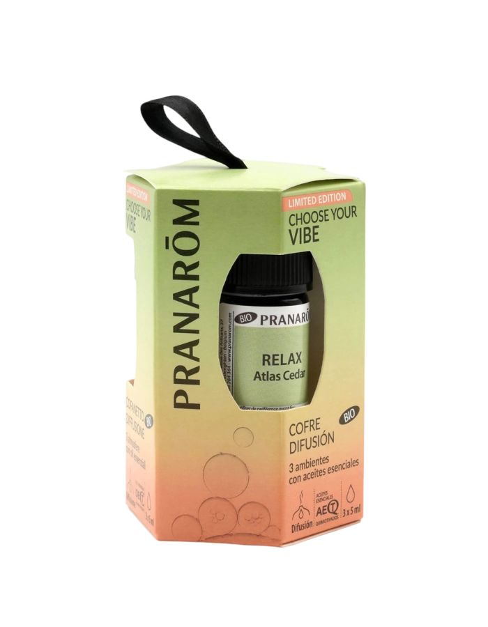 Pranarom Cofre Difusión Choose Your Vibe 3 Aceites Esenciales