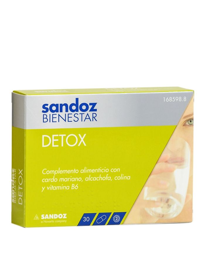 Sandoz Bienestar Detox 30 cápsulas