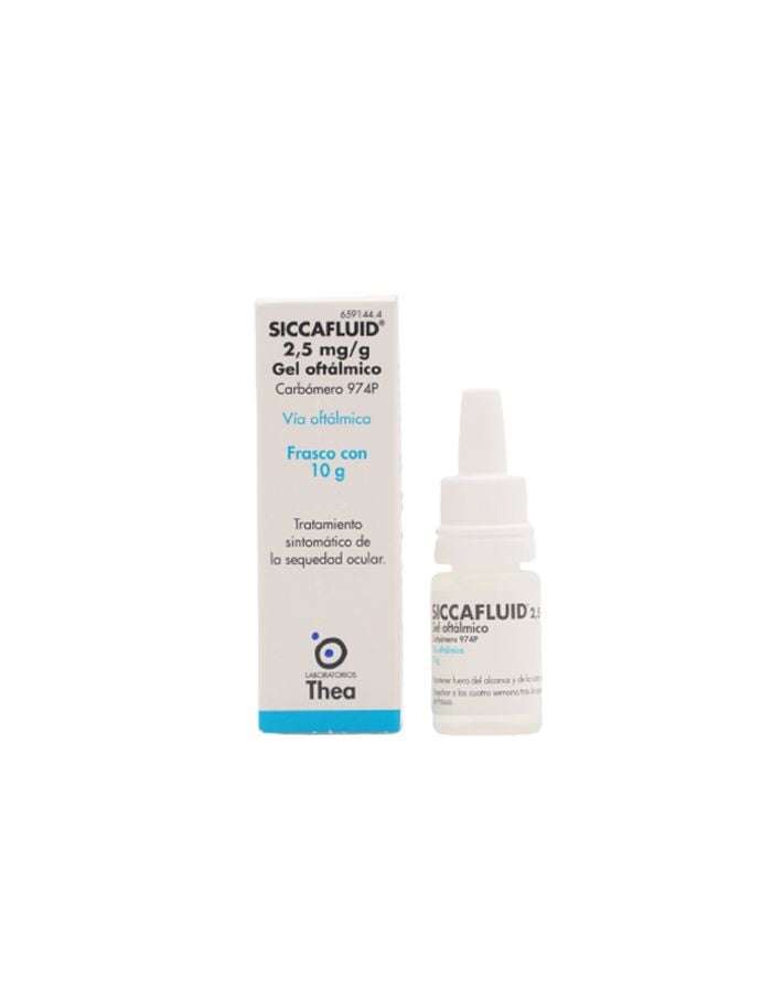 Siccafluid Gel Oftálmico 10g Thea