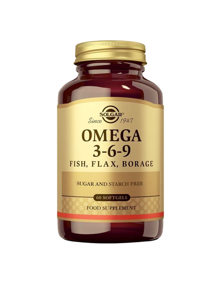 Solgar Omega 3-6-9 60 Cápsulas