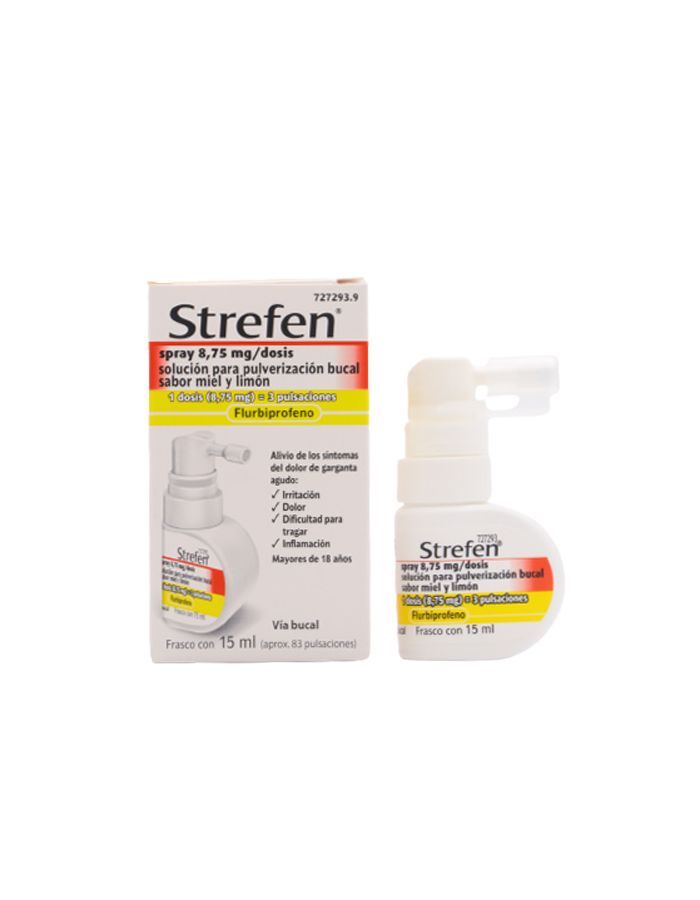 Strefen Spray Sabor Miel y Limón 15 ml