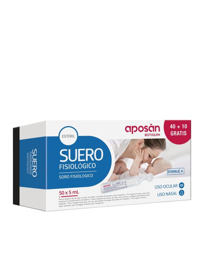 Suero Fisiologico Aposan 50 Monodosis