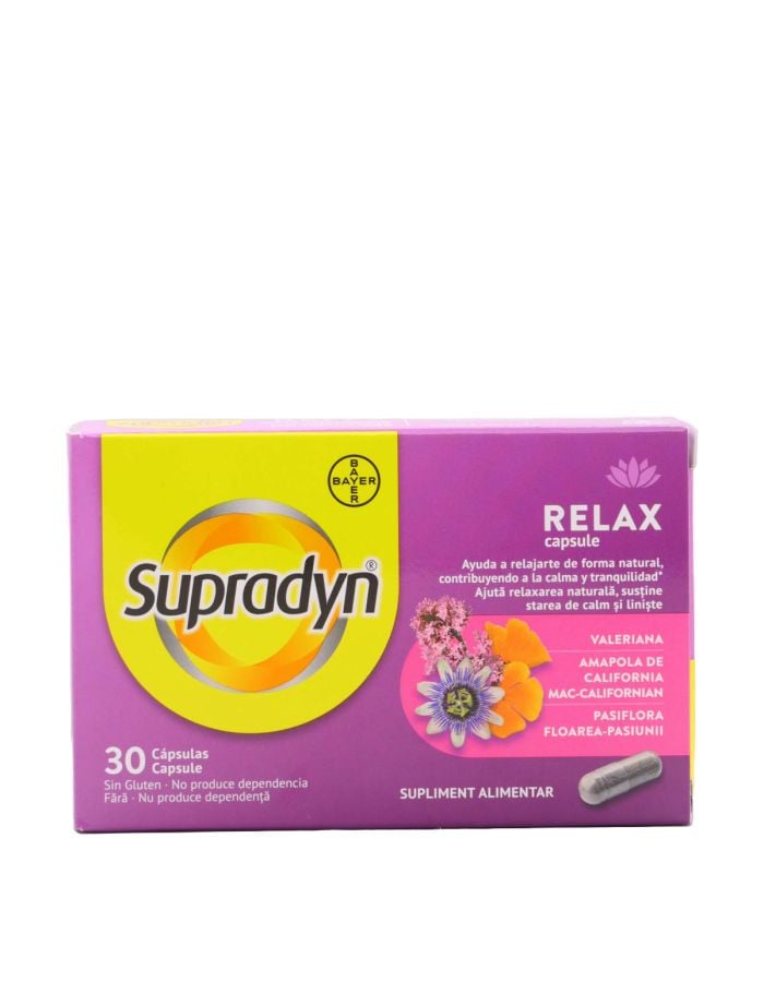 Supradyn Relax 30 Capsulas
