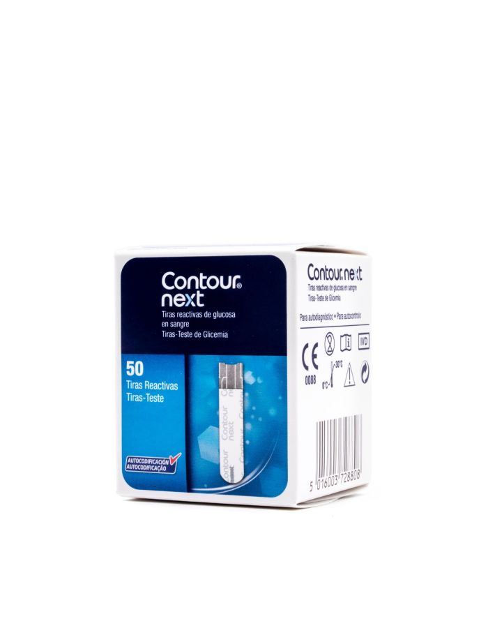 Contour Next 50 Tiras Reactivas Glucosa