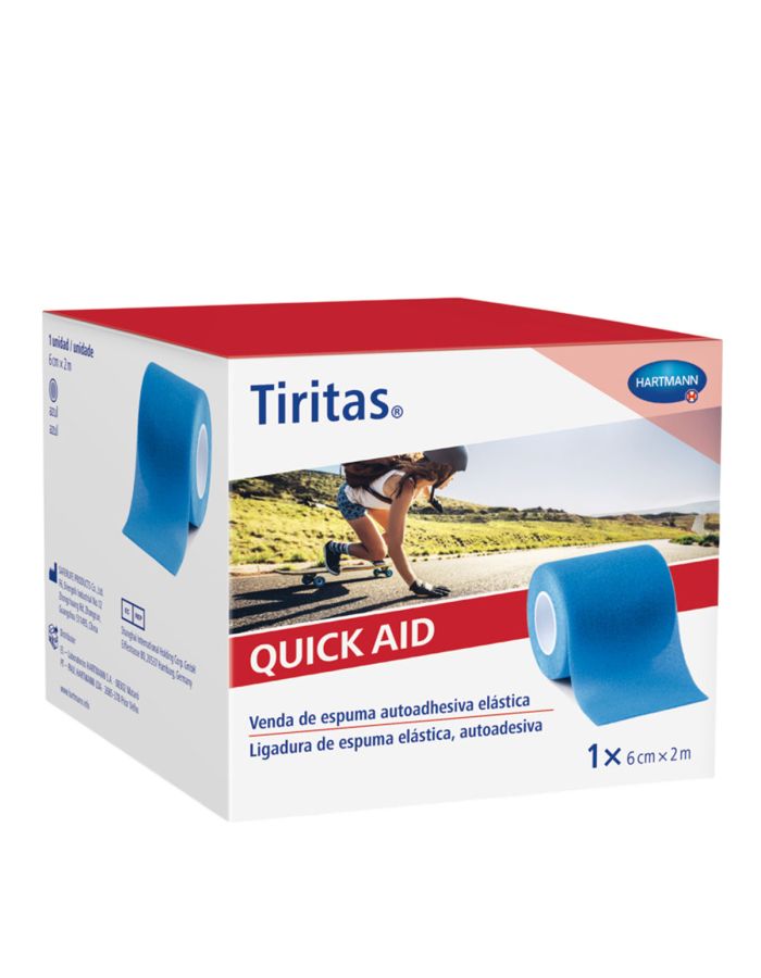 Tiritas Quick Aid Azul 6 cm x 2 m