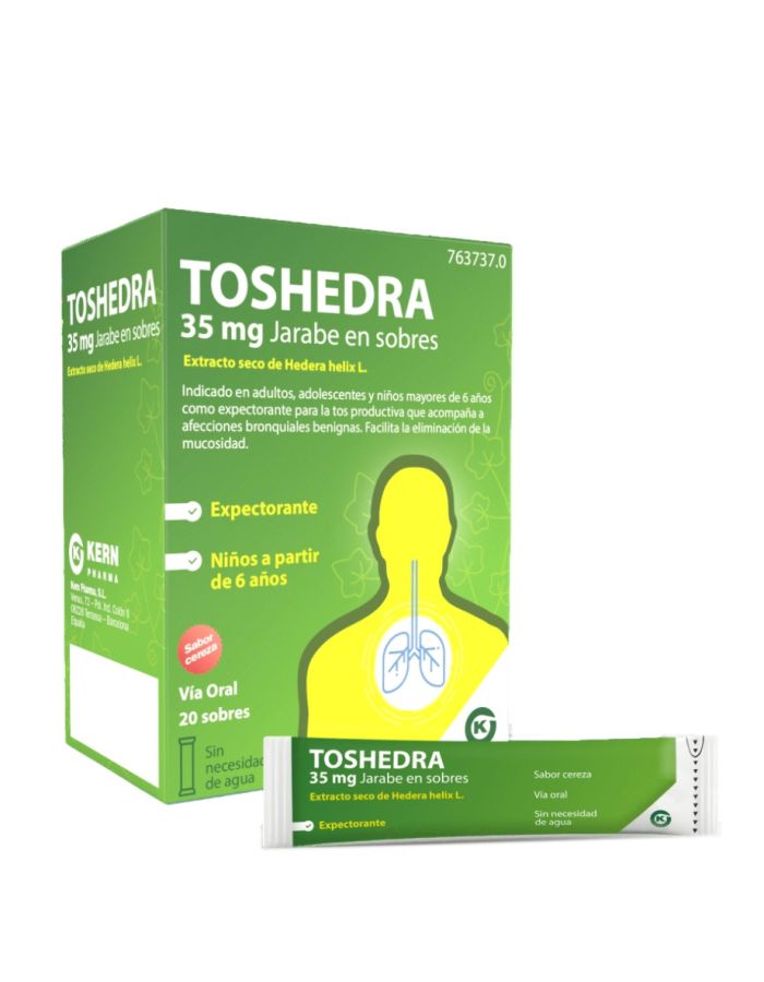 Toshedra Jarabe 20 Sobres