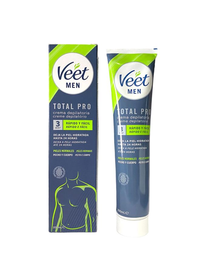Veet Men Crema Depilatoria Pieles Normales 200ml
