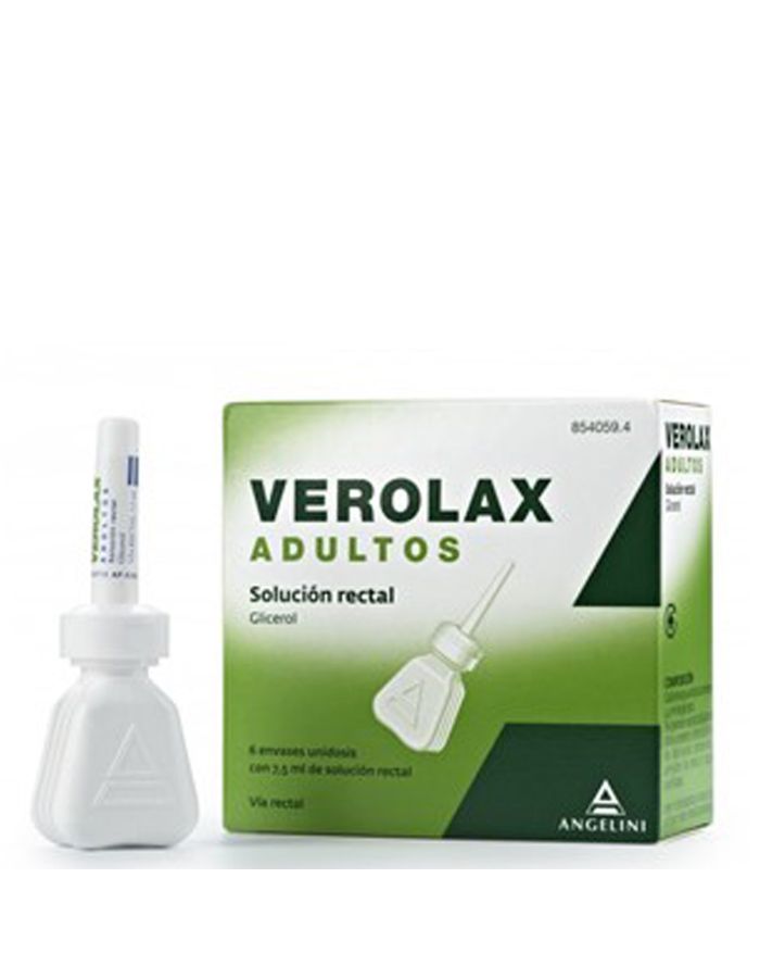 Verolax Adultos Solución Rectal 6 Enemas