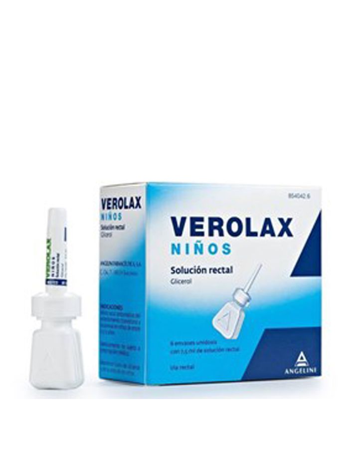Verolax Niños Solución Rectal 6 Enemas