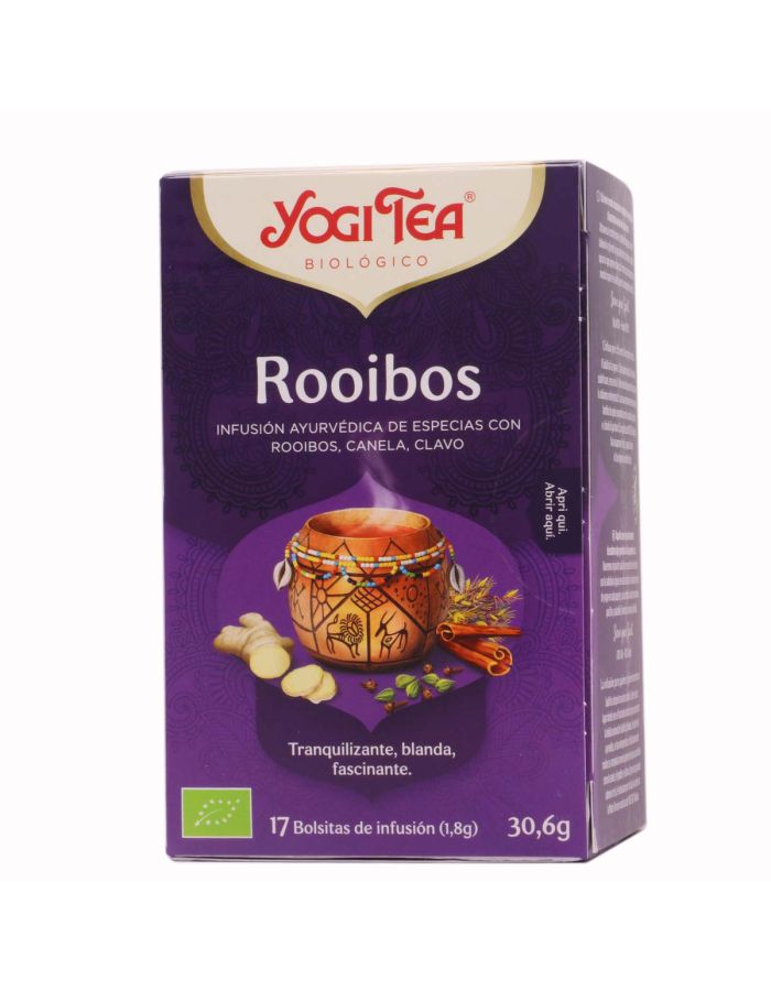 Yogi Tea Rooibos 17 Bolsitas Infusión Ayurvédica