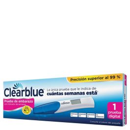 Test Embarazo Digital Clearblue Con Indicador de Semanas X 1 Und -  EcoFarmacias