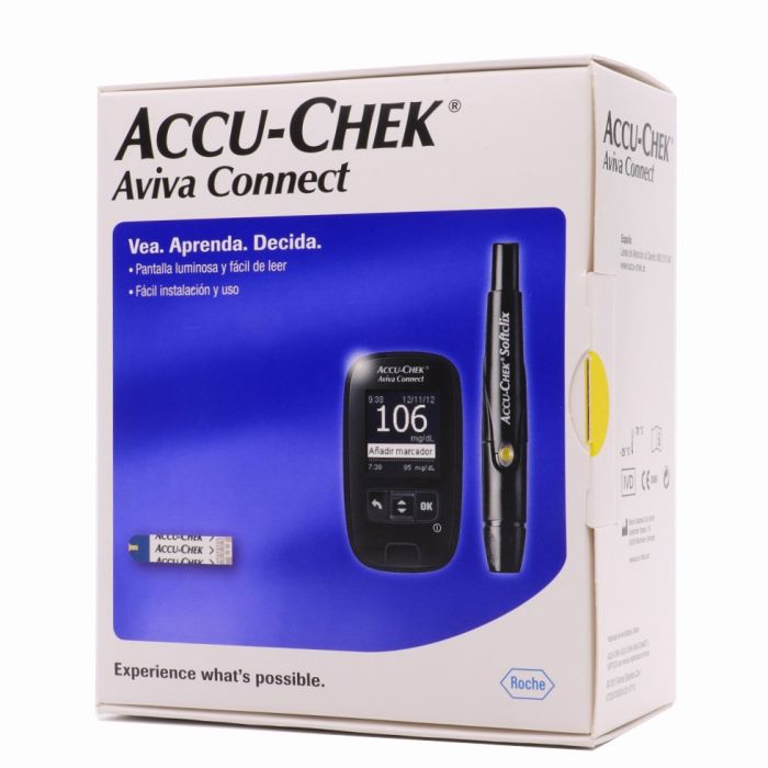 ROCHE MUESTRA ACCU-CHEK INSTANT, MEDIDOR DE GLUCOSA EN SANGRE - Vision  Global