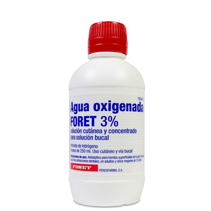 Agua Oxigenada Foret 3% 250ml