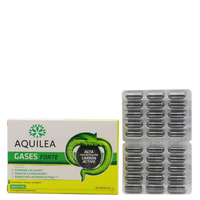 Aquilea Gases Forte 60 Cápsulas con carbón vegetal