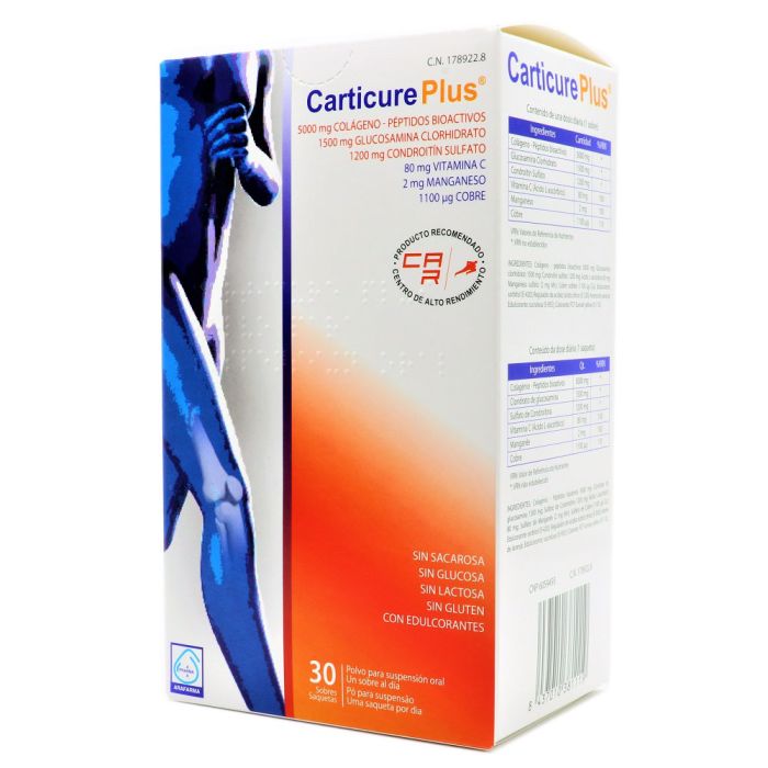 GLUCOSAMINA, CONDROITINA, COLAGENO, VITAMINAS A Y D C/30 CAPS (G-FX PLUS)