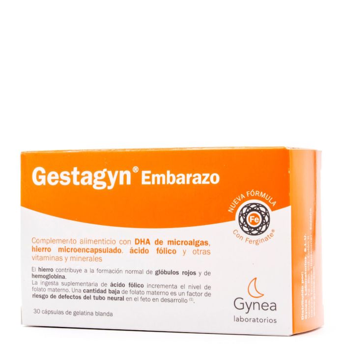 Gestagyn Embarazo 30cáps - Farmacia Cuadrado