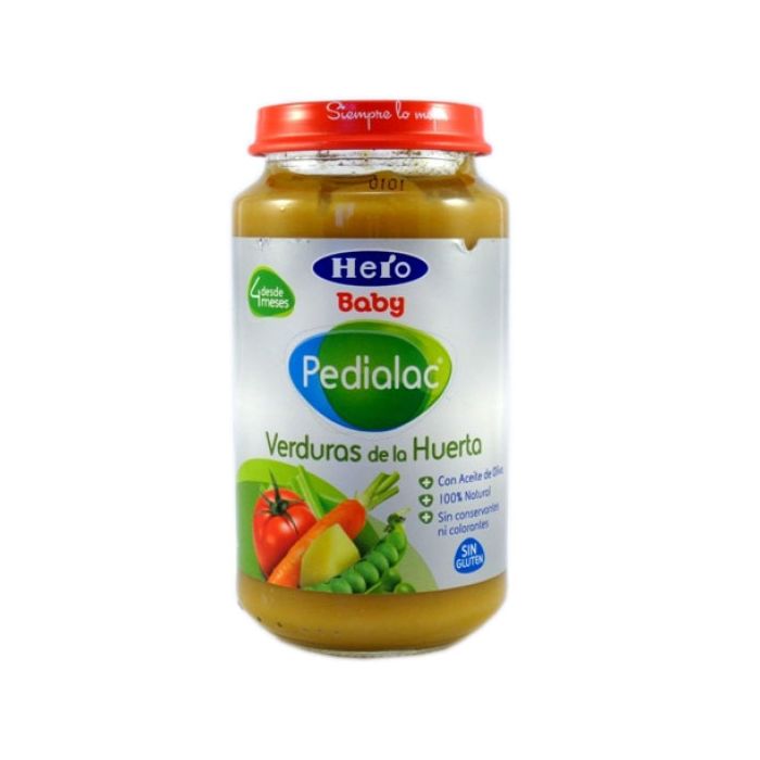 POTITO VERDURAS DE LA HUERTA PEDIALAC 250G - Mamá y Bebé