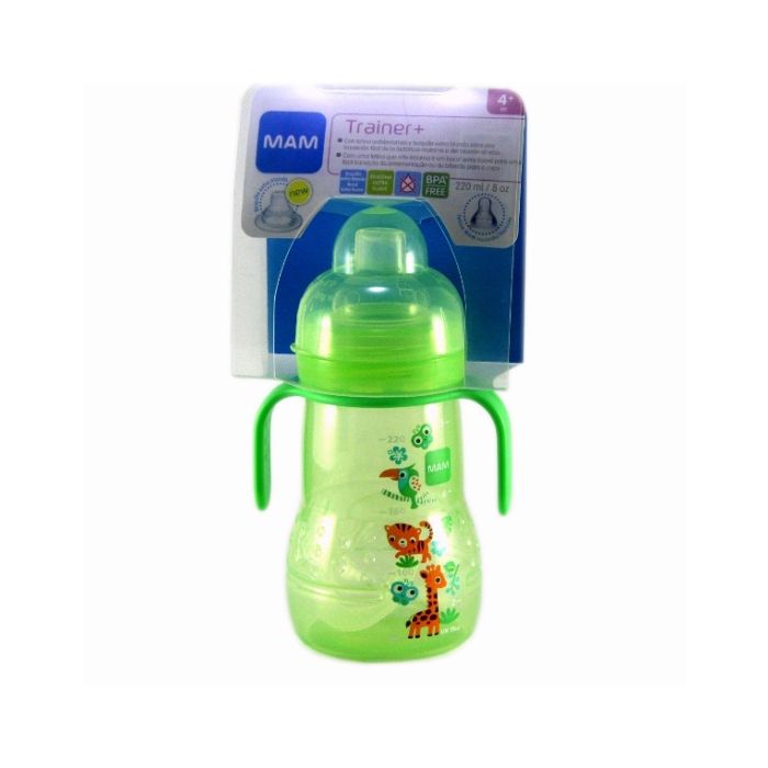 MAM TRAINER AGUA 220 ML 4M