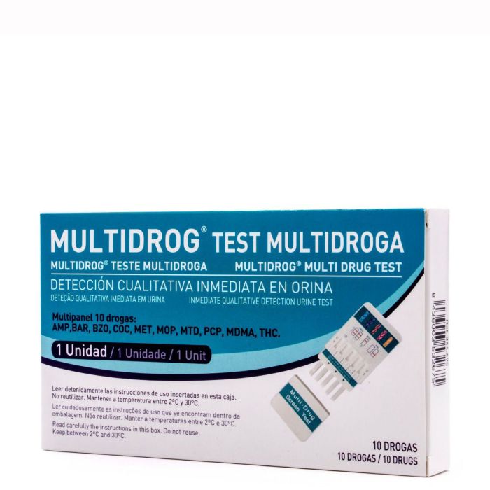 Multidrog Test Multidroga 1Ud Detecta 10 Drogas