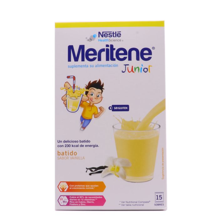 Meritene vainilla 15 sobres