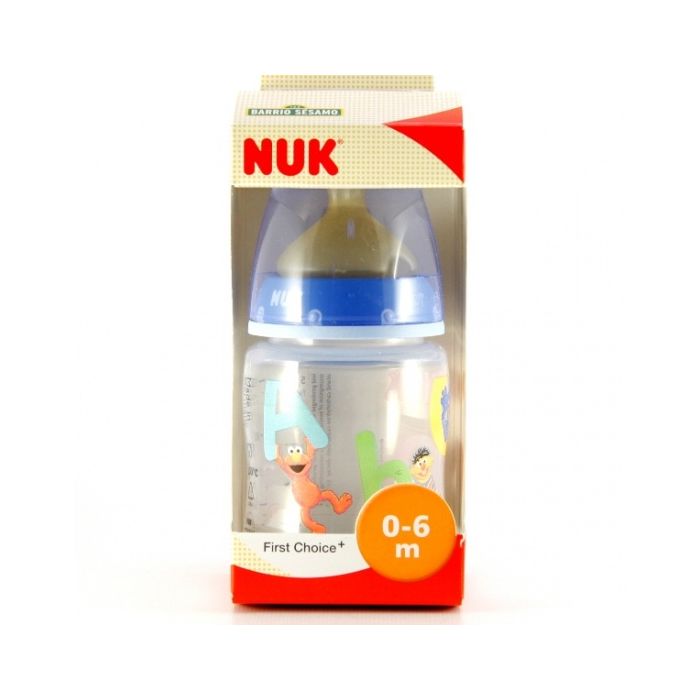 NUK Pack de 2 Biberón Silicona Anatómico T2 Tetina L