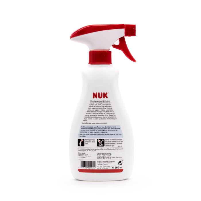 Nuk Quitamanchas Ropa Bebe 360ml