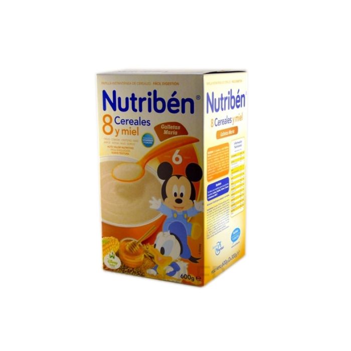 Nutribén 8 Cereales Galletas María 600g