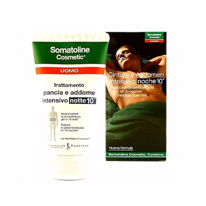 Somatoline reductor intensivo hombre cintura y abdomen 250ml - Somatoline reductor  crema hombre