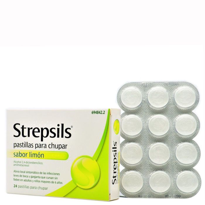 Strepsils con Vitamina C 24 Pastillas para Chupar