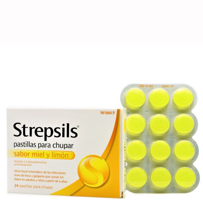 Comprar Strepsils 24 Pastillas Para Chupar Limón.