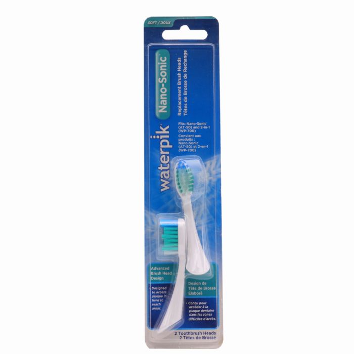 Waterpik Recambio Cepillo El ctrico NanoSonic AT50 WP700 2 Cepillos