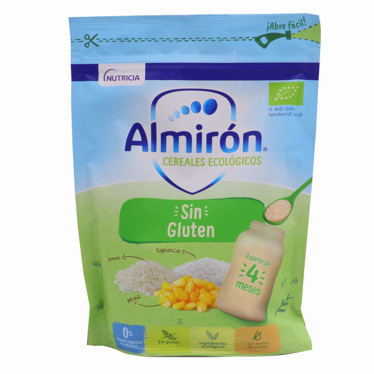 Almiron Cereales Ecológicos Sin Gluten 1 Bolsa 200 g