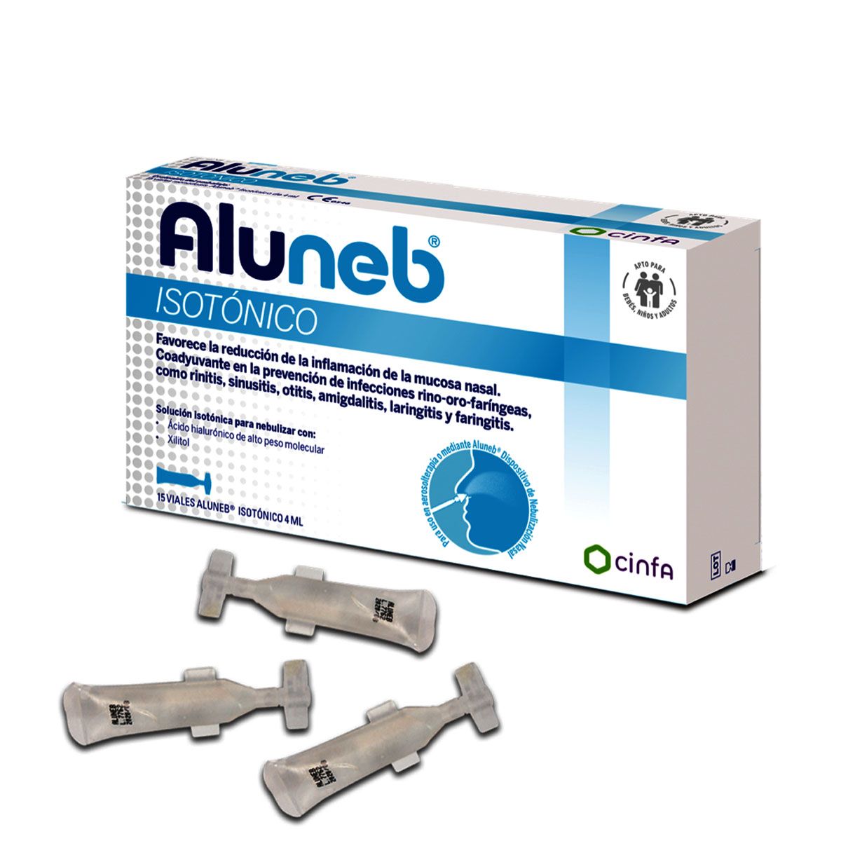 Aluneb Dispositivo Nebulización Nasal