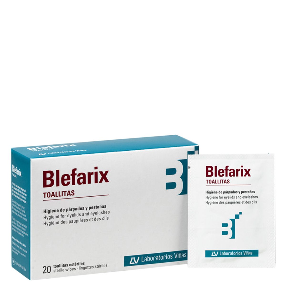 Blefarix 50 toallitas oculares blefaritis