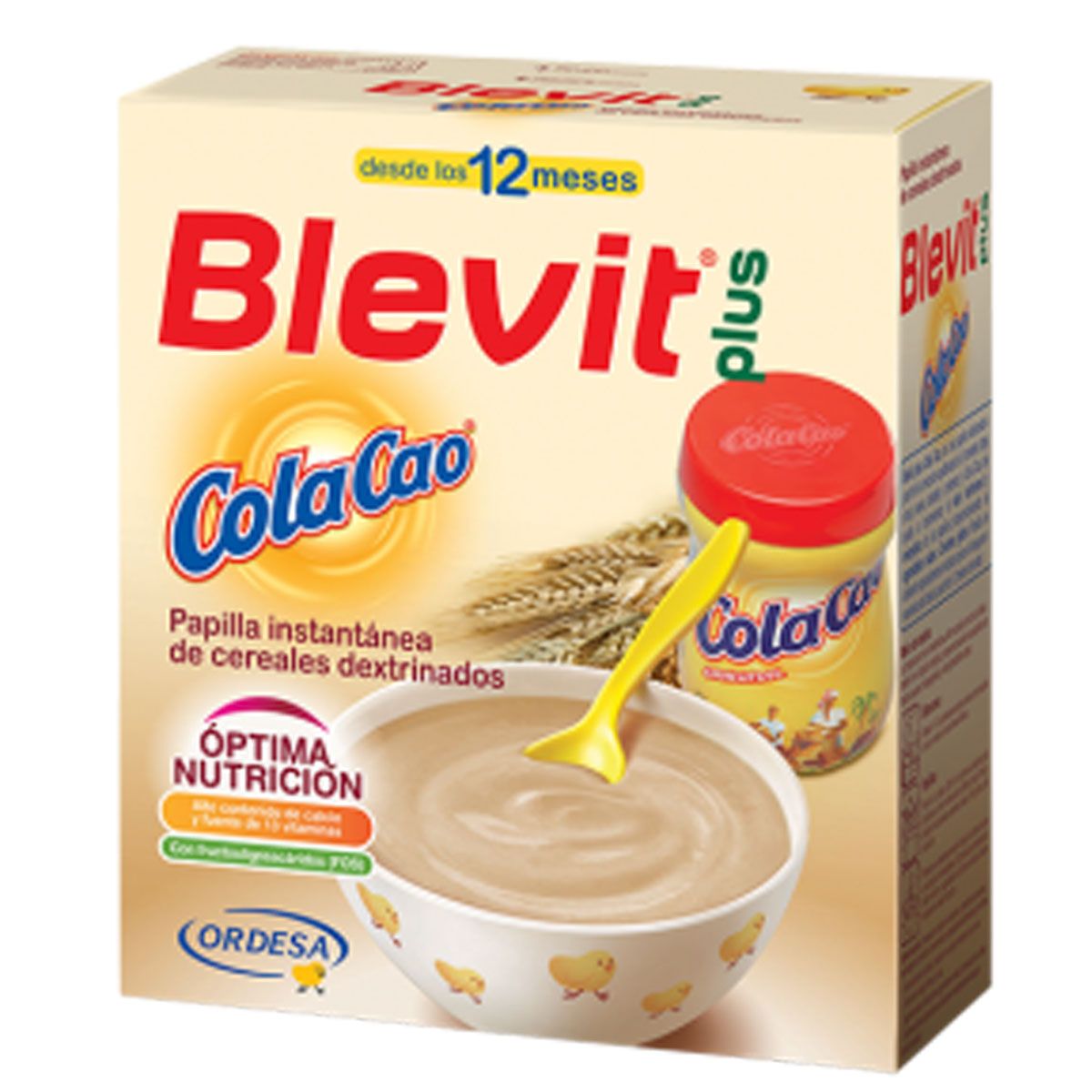 Blevit Plus Duplo 8 Cereales con Miel y Galletas María 600g 