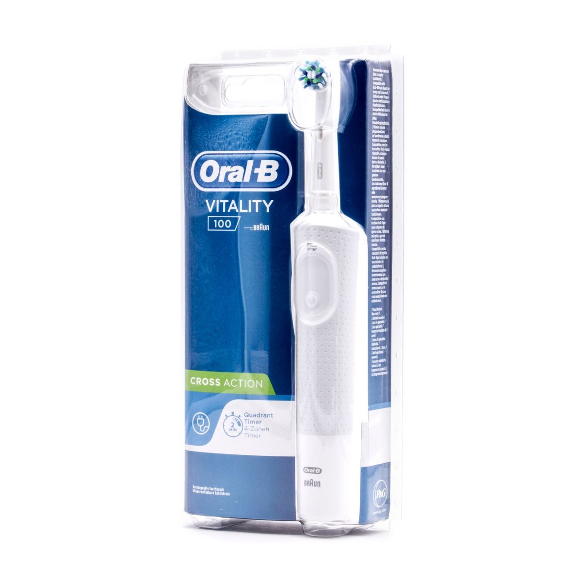 Oral-B Cepillo Dental Eléctrico Recargable Vitality Pro CrossAction Azul