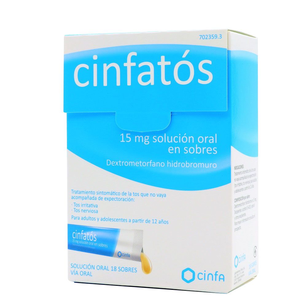 Cinfatós Oral en Sobres 18 Sobres| FarmaSoler